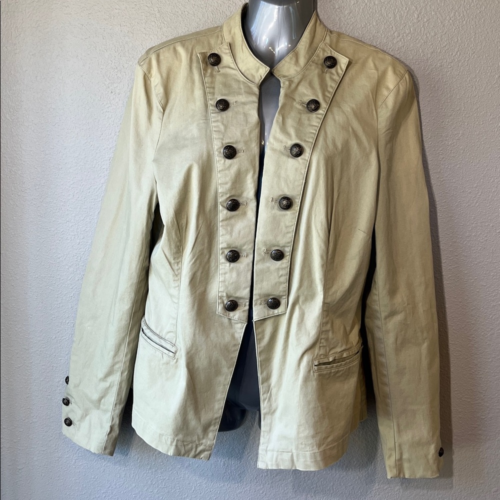 Apart double breasted military style jacket size 12